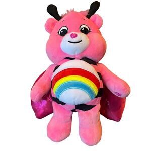Care Bear 2021 Cheer Bear Lady Bug 9.5” plush